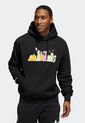 Hoodie Negro-Multicolor adidas Originals Cartoon Linear de adidas Originals