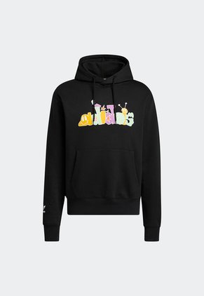 Hoodie Negro-Multicolor adidas Originals Cartoon Linear