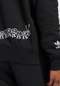 Hoodie Negro-Multicolor adidas Originals Cartoon Linear de adidas Originals