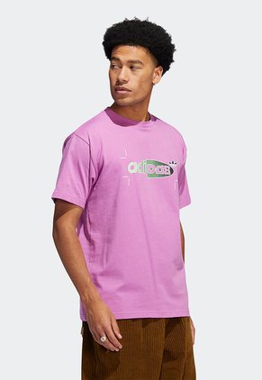 Camiseta Lila-Multicolor adidas Originals
