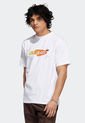 Camiseta Blanco-Naranja-Amarillo adidas Originals Linear Hypersport de adidas Originals