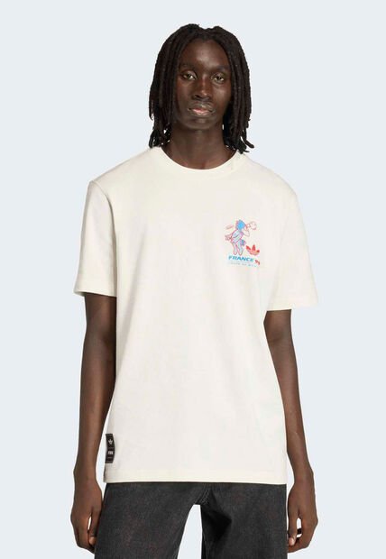 Camiseta adidas Originals Copa Mundial de la FIFA 26 Mascota Footix Marfil