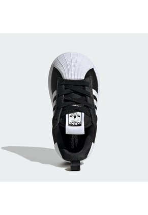 Tenis Negro Adidas Superstar Quickon Bebes