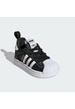 Tenis Negro Adidas Superstar Quickon Bebes de adidas Originals