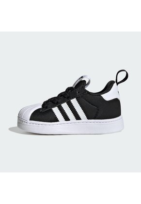 Tenis Negro Adidas Superstar Quickon Bebes