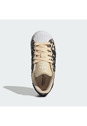 Tenis Beige Adidas Superstar II Niños