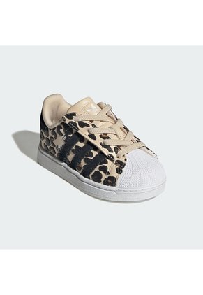 Tenis Beige Adidas Superstar II Comfort Bebes