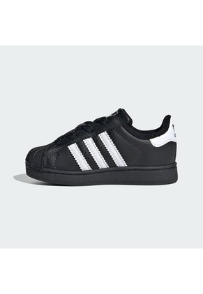 Tenis Negro Adidas Originals Superstar II Bebes