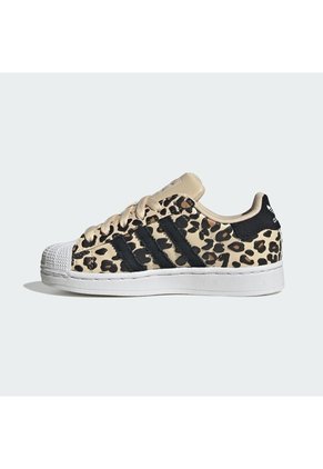 Tenis Beige Adidas Superstar II Niños