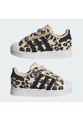 Tenis Beige Adidas Superstar II Comfort Bebes
