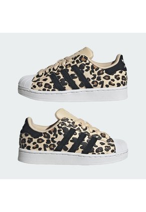 Tenis Beige Adidas Superstar II Niños