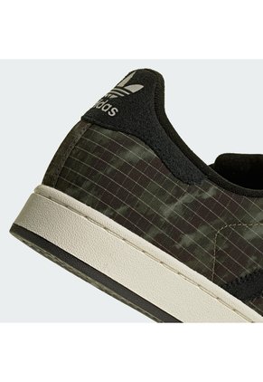 Tenis Gris Adidas Superstar II Negro