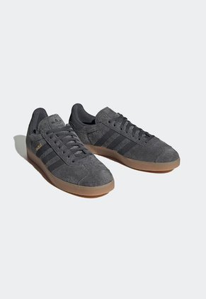 Tenis Lifestyle Gris-Café-Dorado adidas Originals Gazelle
