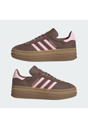 Tenis Café Adidas Gazelle Bold Mujer