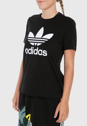Camiseta Negro-Blanco adidas Originals Triofilo