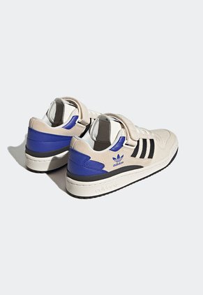 Tenis Lifestyle Beige-Negro-Azul adidas Originals Forum Low