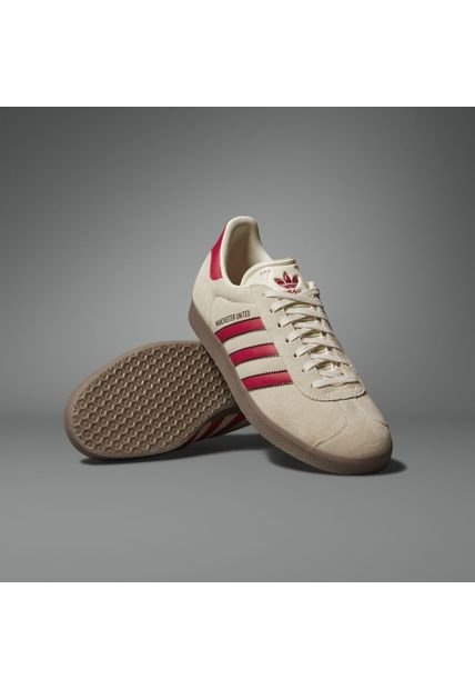 Adidas Originals Tenis Adidas Unisex Gazelle Terrace Manchester United - Rojo Tenis Adidas Unisex Gazelle Terrace Manchester United - Rojo