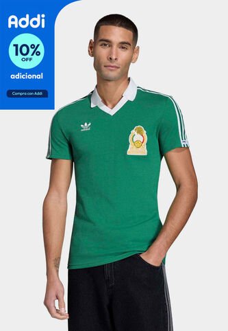 Camiseta adidas Originals Local Selección Nacional de México 1986 Verde adidas Originals