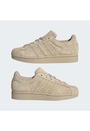 Tenis Blanco Adidas Originals SUPERSTAR II Beige