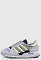 Tenis Lifestyle Gris-Verde-Negro adidas Originals ZX 500 de adidas Originals