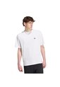 Camiseta Gris Adidas Trifolio Essentials Holgada Hombros Caídos Blanco de adidas Originals