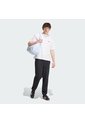 Camiseta Gris Adidas Trifolio Essentials Holgada Hombros Caídos Blanco de adidas Originals