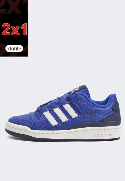 Tenis adidas Originals Forum Low CL Azul