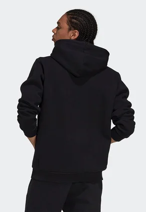 Buzo Negro-Blanco adidas Originals Essentials Trifolio