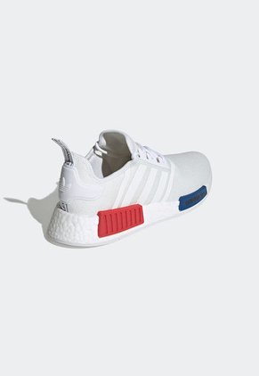Tenis Lifestyle Blanco-Rojo-Azul adidas Originals NMD_R1