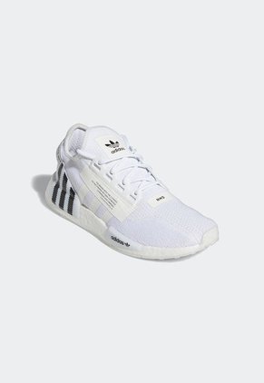 Tenis Lifestyle Blanco Negro adidas Originals NMD R1