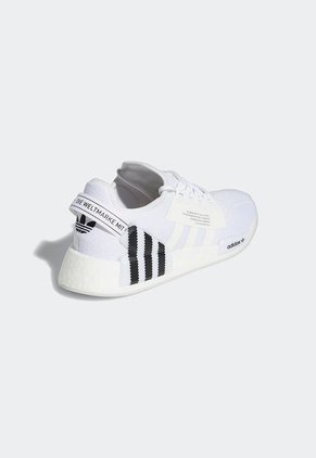 Tenis Lifestyle Blanco Negro adidas Originals NMD R1