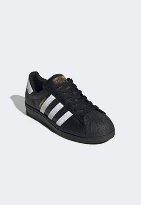 Tenis Lifestyle Negro-Blanco adidas Kids Superstar