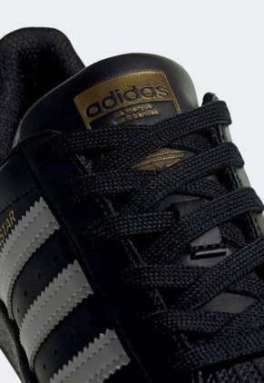 Tenis Lifestyle Negro-Blanco adidas Kids Superstar