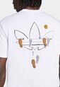 Camiseta adidas Originals Trefoil Series Blanco de adidas Originals