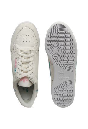 Tenis Blanco Hueso-Azul-Rosa adidas Originals Continental 80