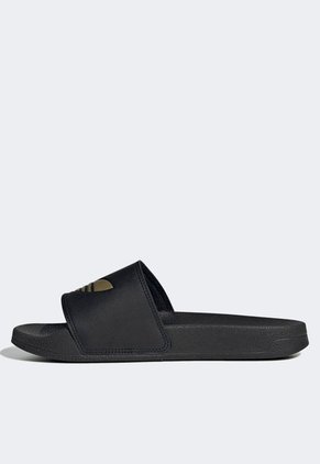 Playera Negro-Dorado adidas Originals Adilette Lite