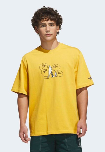 Camiseta adidas Originals Skateboarding x Mark Gonzales Crusty Mostaza