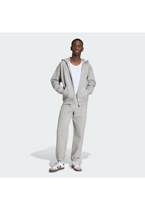 Pantalón Gris Adidas Essentials Trifolio Clásico Hombre