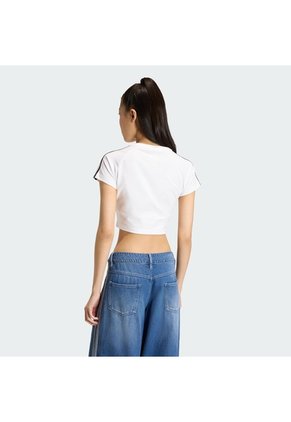 Camiseta Blanca Adidas Sst Baby Mujer