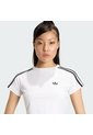 Camiseta Blanca Adidas Sst Baby Mujer de adidas Originals