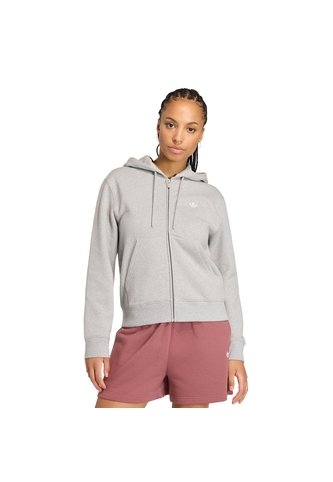 Buzo Gris Adidas Essentials Clásico Mujer adidas Originals