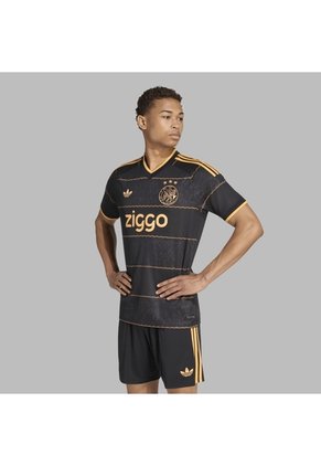 Camiseta Adidas Hombre Visitante Ajax 26/27 - Negro - Fútbol | Uso Casual Y Entrenamiento