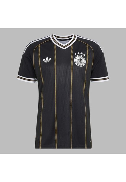 Camiseta Adidas Hombre Tercera Selección Alemania 2026 - Negro - Fútbol | Uso Casual Y Entrenamiento