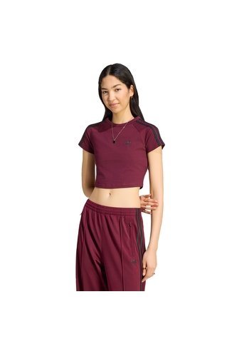 Camiseta Vinotinta Adidas Sst Baby Mujer adidas Originals