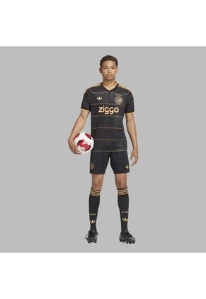 Camiseta Adidas Hombre Visitante Ajax 26/27 - Negro - Fútbol | Uso Casual Y Entrenamiento
