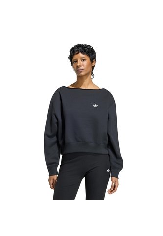 Buzo Negro Adidas Essentials Ancho Mujer adidas Originals