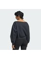 Buzo Negro Adidas Essentials Ancho Mujer de adidas Originals