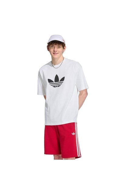 Camiseta Blanca Adidas Adicolor Trifolio Hombre