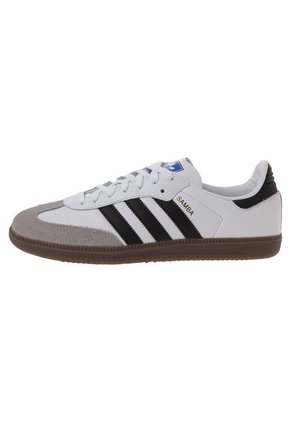 Tenis Lifestyle Blanco-Negro-Gris adidas Originals Samba Og