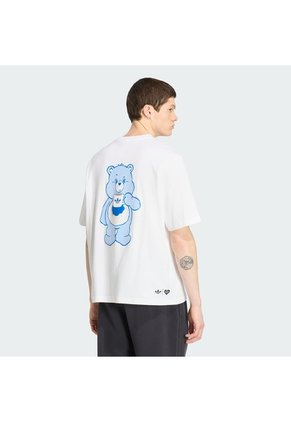 Camiseta Blanca Adidas Care Bear Oversize Hombre